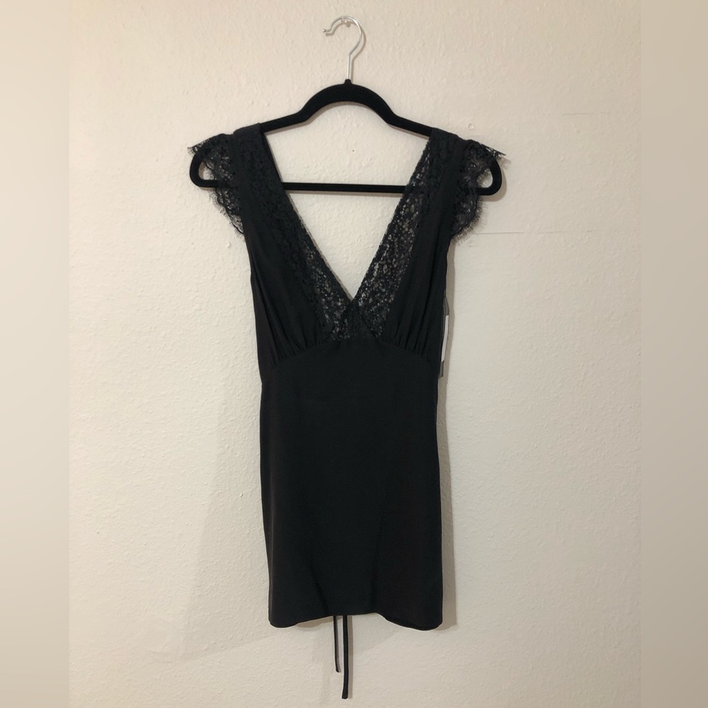 Jenni Kayne Silk and Lace Top